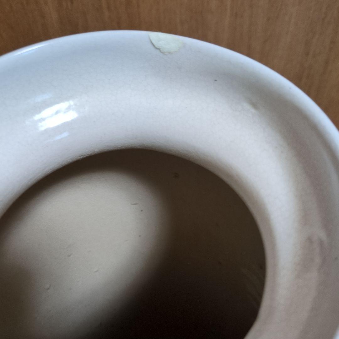 大型 花瓶 山水画 飾壺 高さ約59.5cm 和陶器 陶磁器 床の間 インテリア