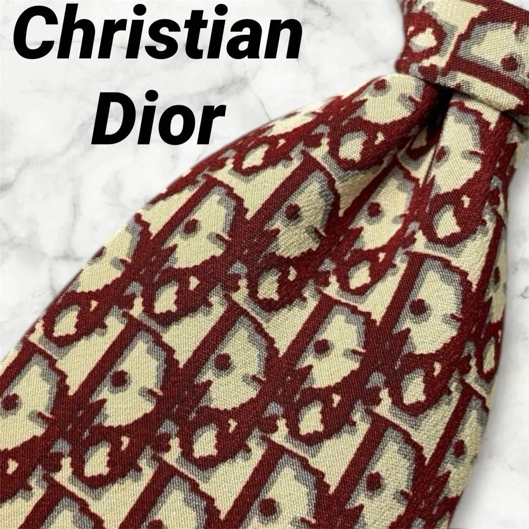 クリスチャンディオールChristian Diorトロッターオブリーク ネクタイ