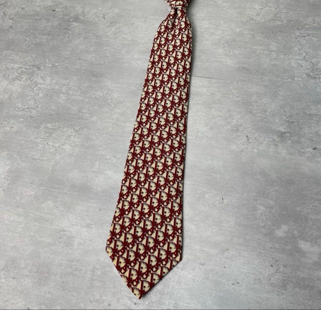 クリスチャンディオールChristian Diorトロッターオブリーク ネクタイ