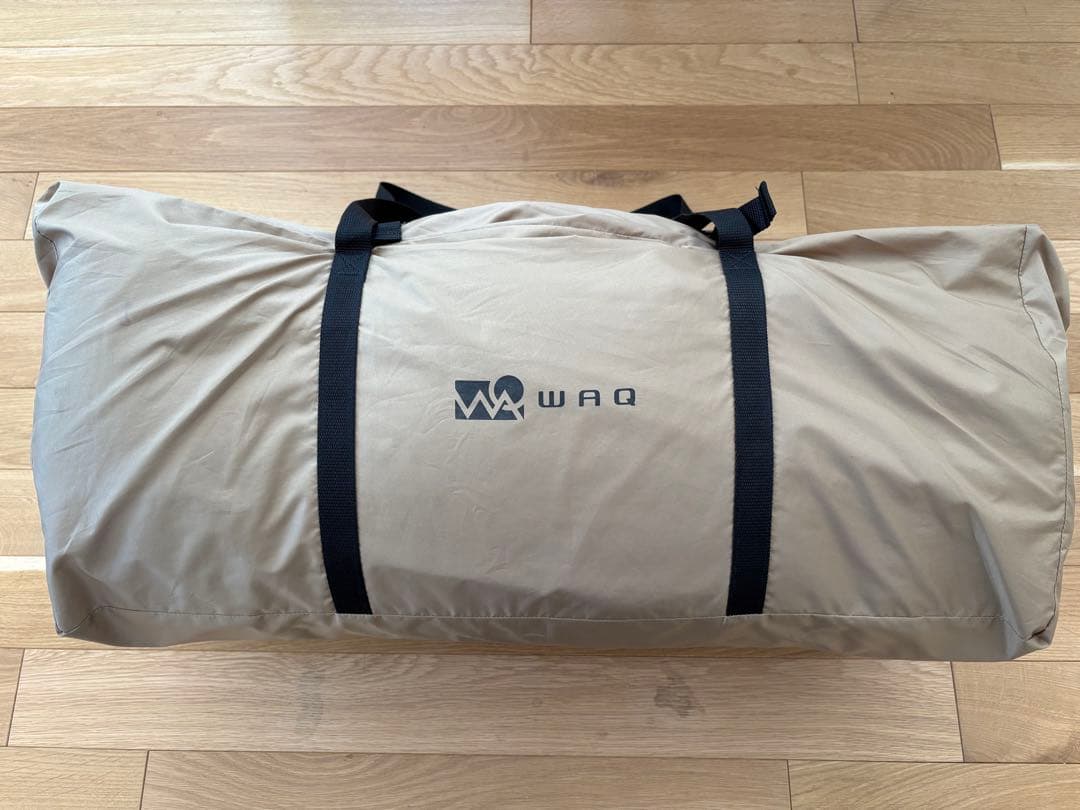 ワックWAQ RELAXING CAMP MAT ダブル 10cm タン