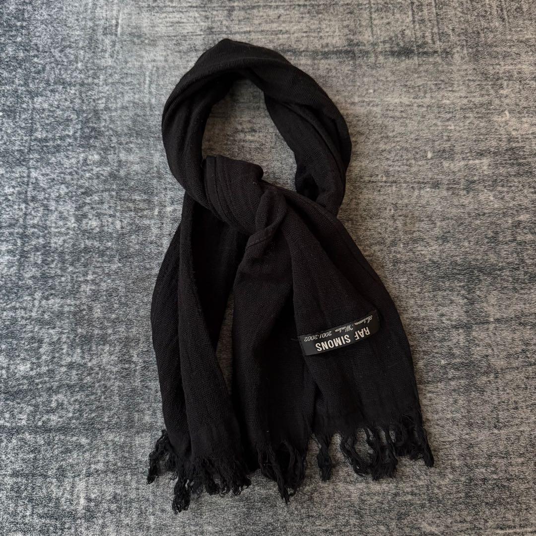 Raf Simons 01-02AW Riots期　マフラー　アーカイブ