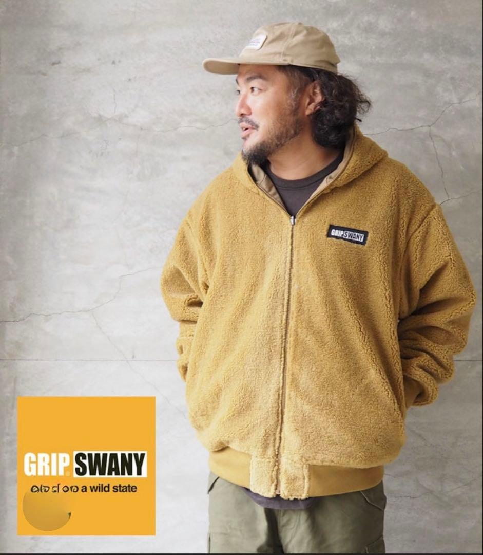 GRIP SWANY ‪☆ファイアープルーフ リバーシブルボアジャケット