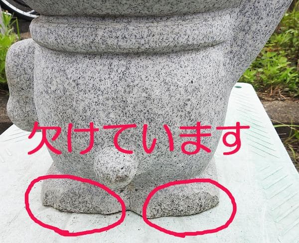 ドラえもん 石像