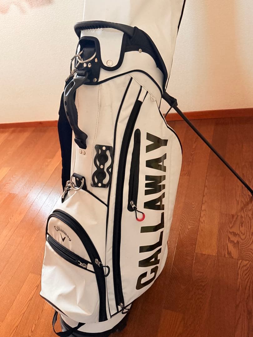 CALLAWAY スタンド式キャディバッグ ホワイト