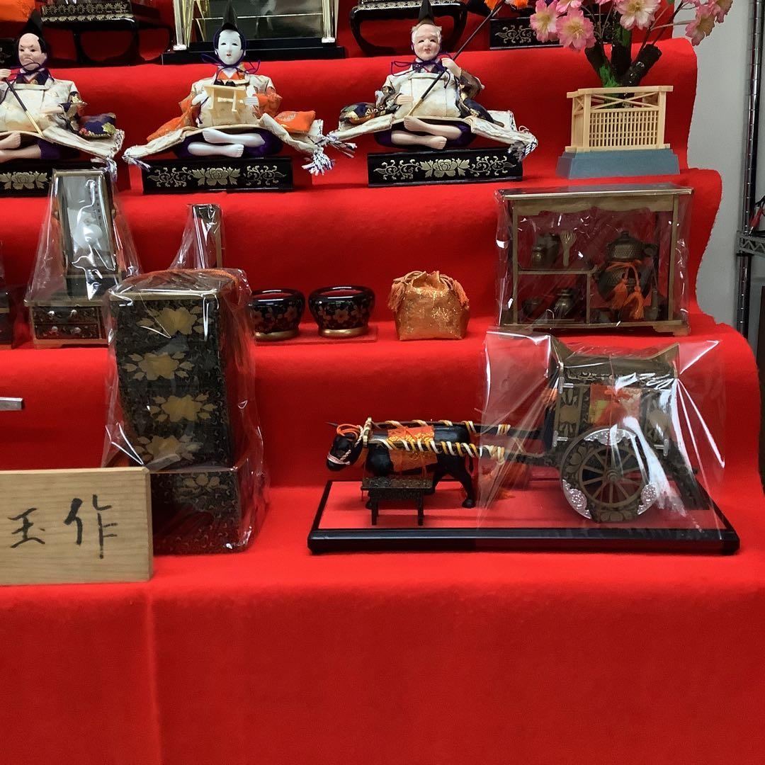 昭和のお雛さま　七段飾　東玉作　90巾