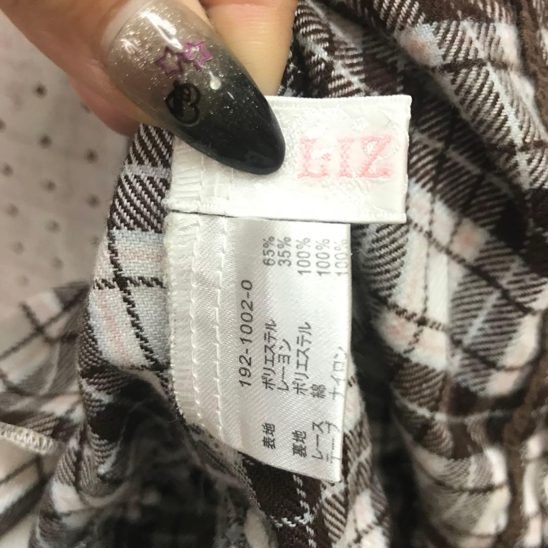 平成レトロ ロマンティック ガーリー古着 LIZLISA パフスリーブ トップス