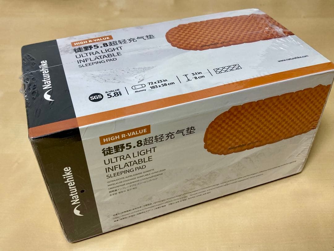 Naturehike R値5.8「Mummy Standard」エアマット 新品