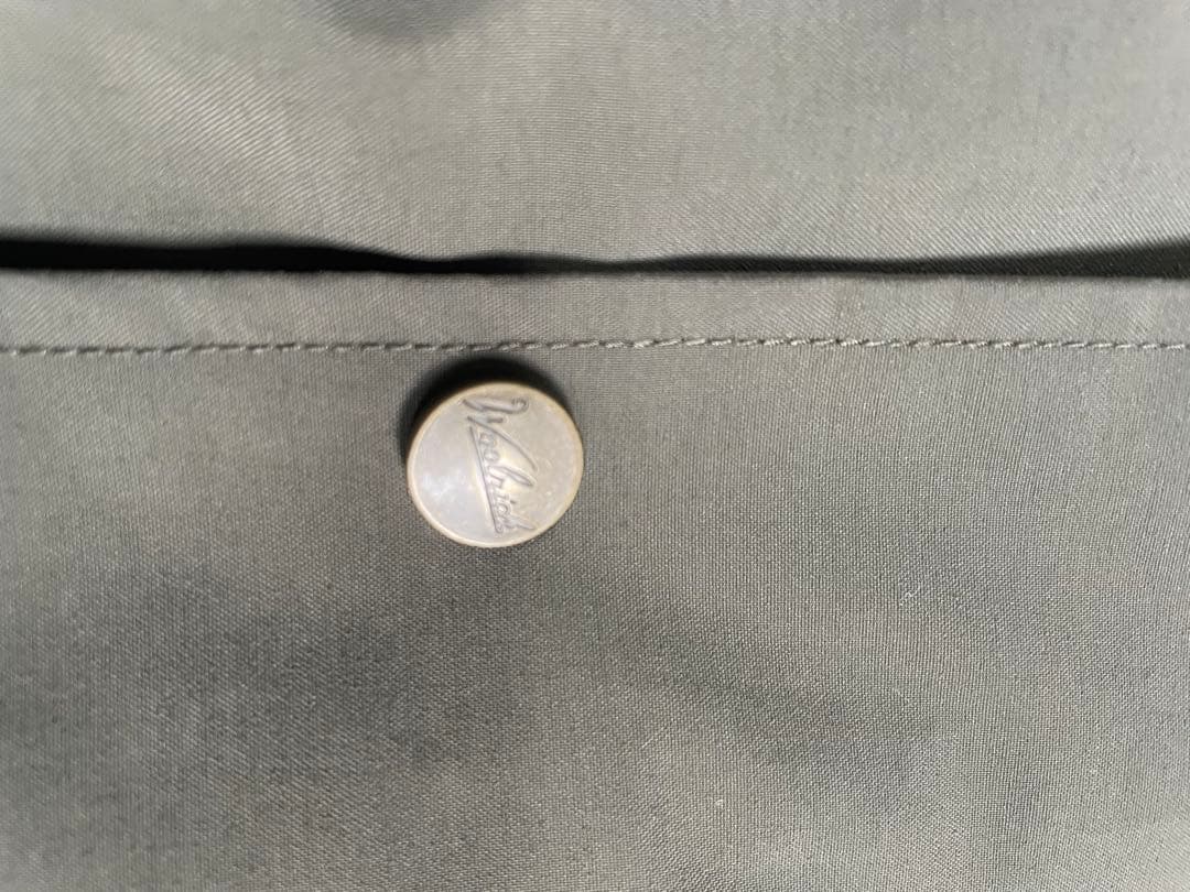 ウールリッチGORE-TEX フード付きロングコート オリーブ