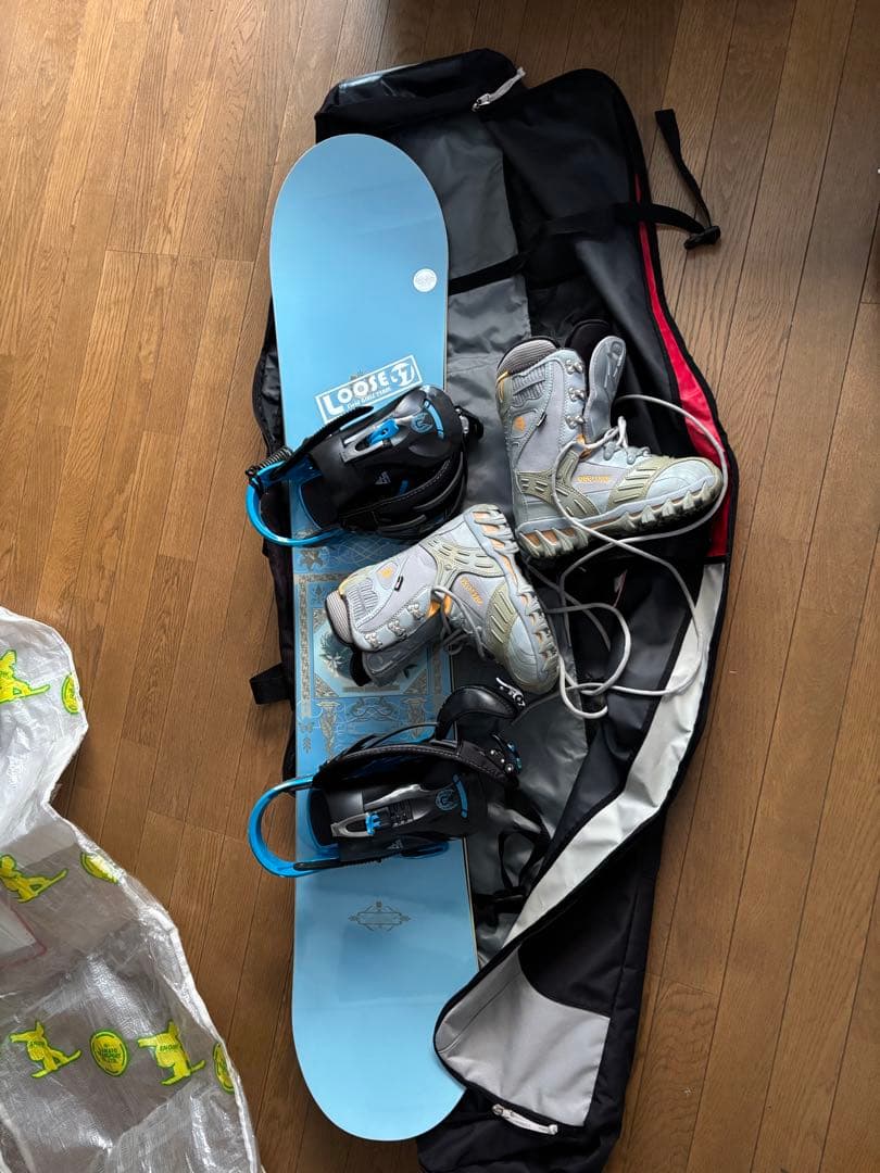 Burton feelgood スノーボードセット