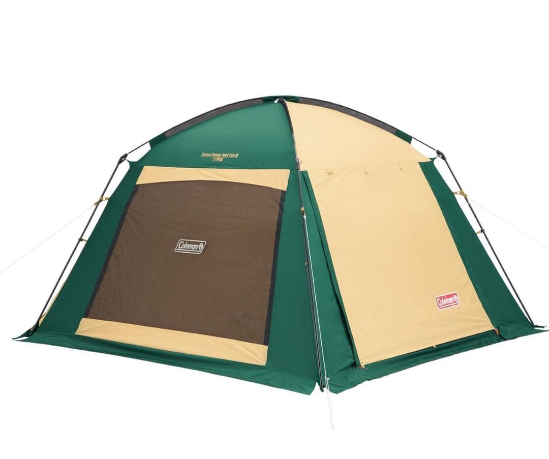 Coleman タープ スクリーンキャノピージョイントタープ3 ポール２本付き