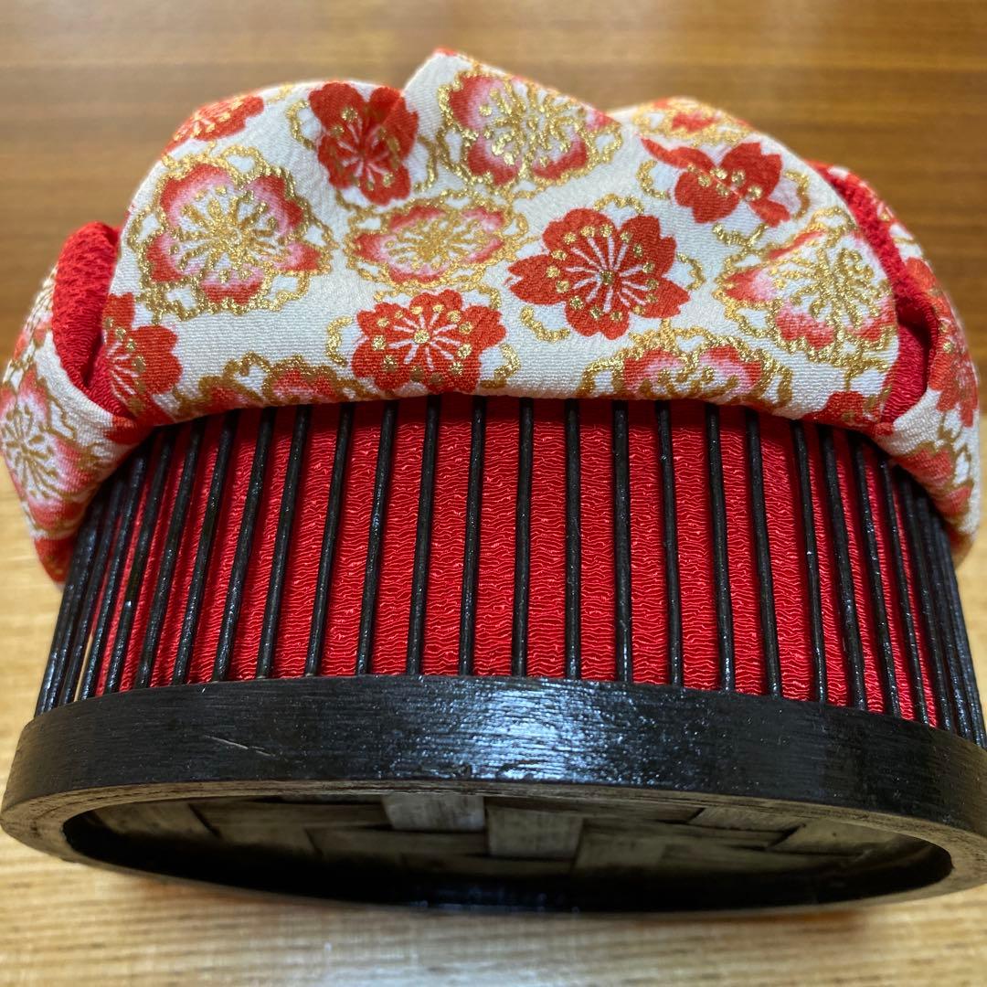 《美品》3歳七五三被布,絞り風お着物,草履,巾着セット