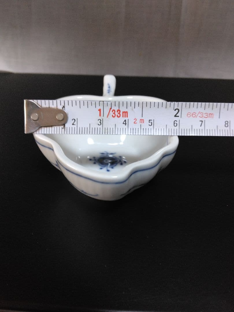 ス*ー様 ロイヤルコペンハーゲンブル－フルーテッド プレイン スモールリーンシュ