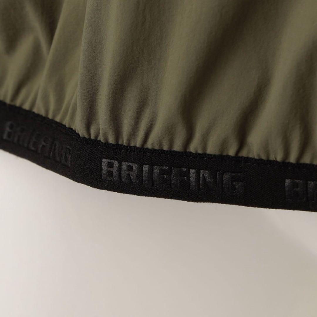 【今期新作・タグ付き】 BRIEFING メンズウィンドアノラック オリーブ M