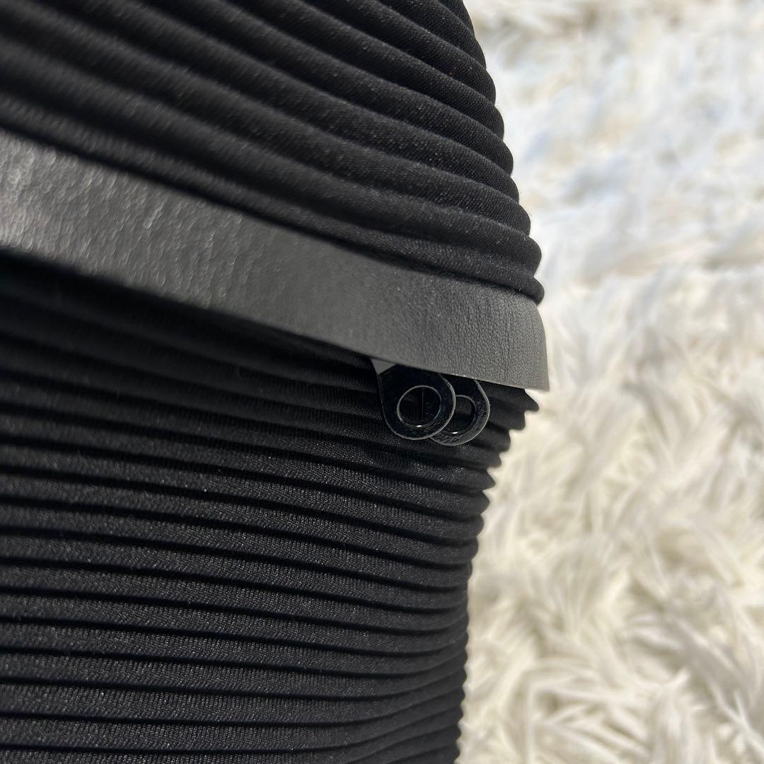 プリーツプリーズ イッセイミヤケ バイアス リュック バックパック ブラック