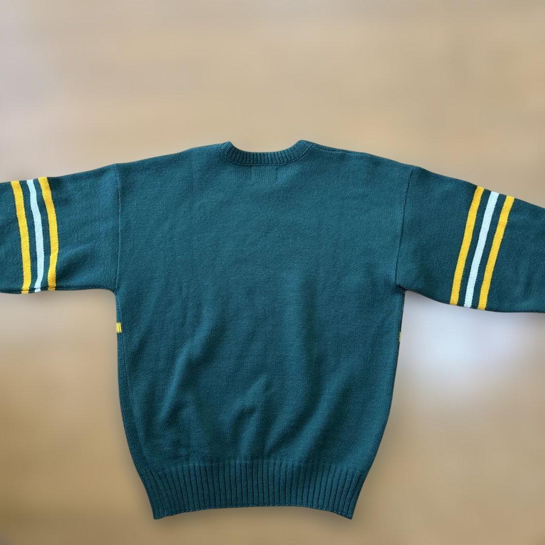 希少80s USA製NFLオフィシャル PACKERSニットセーター 好デザイン