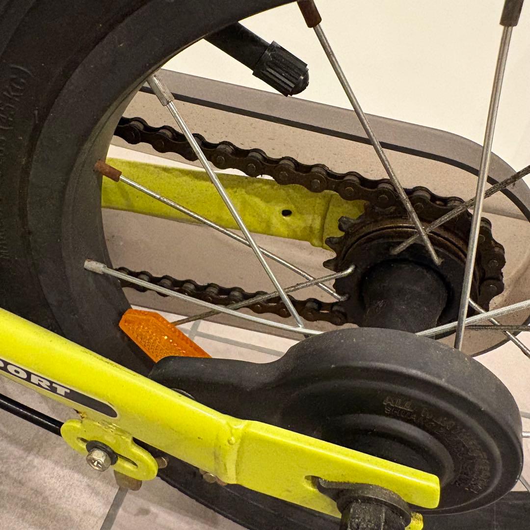 ストライダー限定色 STRIDER 14X ライムイエロー 幼児自転車