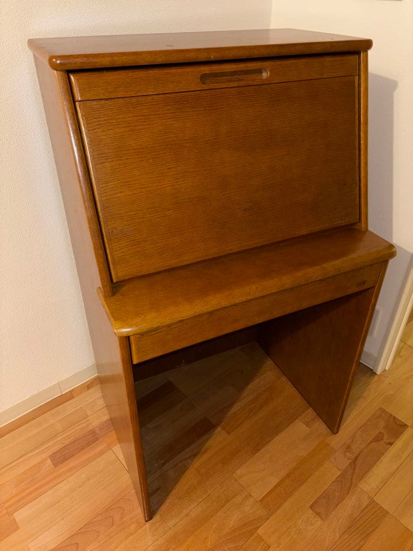 【同時出品中】浜本工芸　ライティングビューロー　学習机