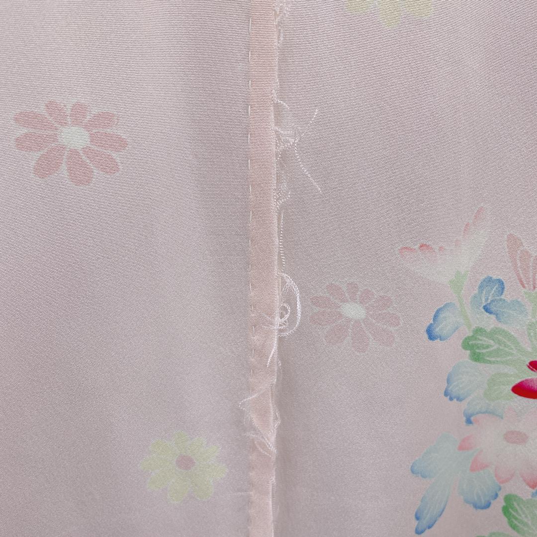 ★4035★ 子供着物 七五三 女の子 四つ身 単品 単衣仕立て