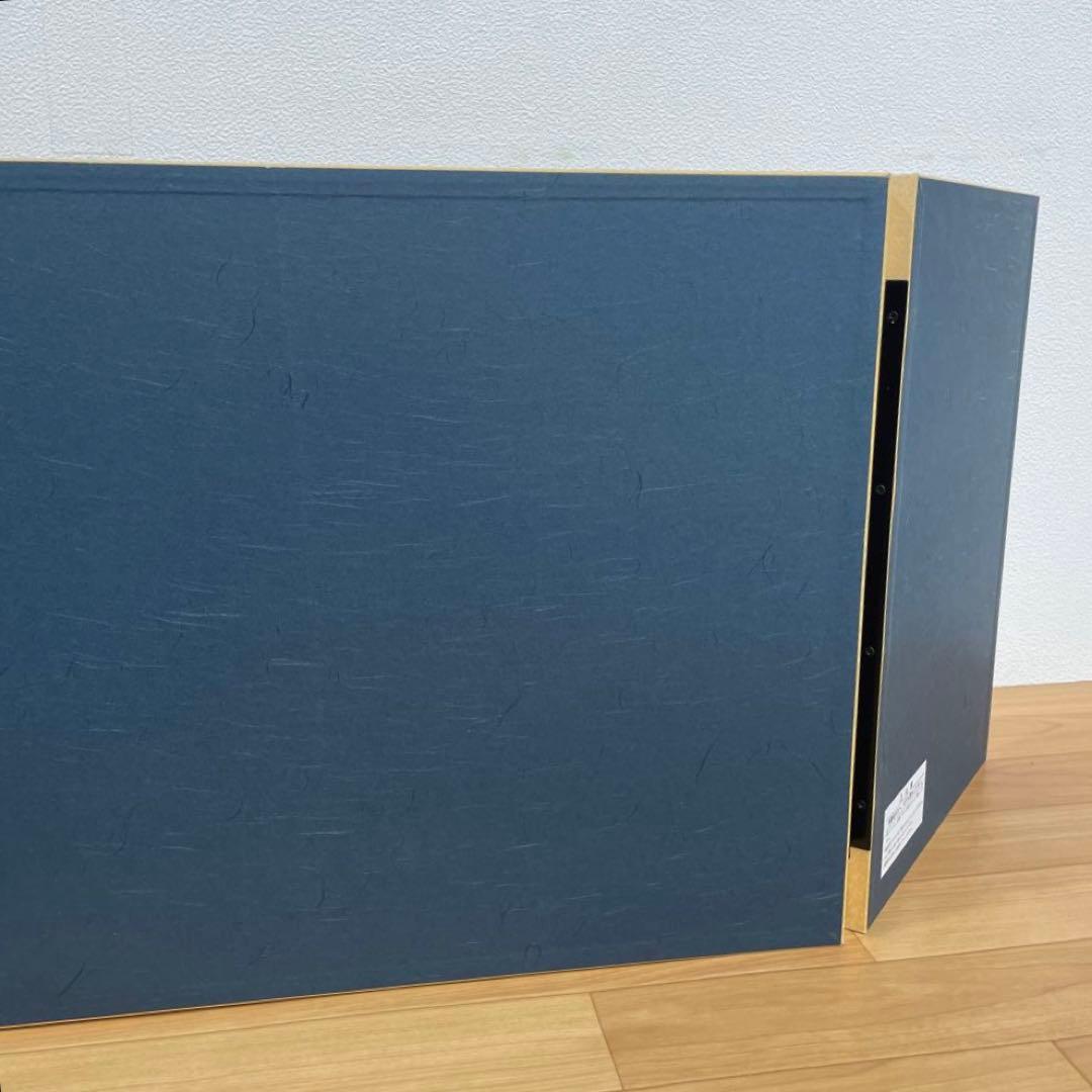 雛人形　桃の節句　桜の三つ折り屏風 雛祭り用　手書き小米桜