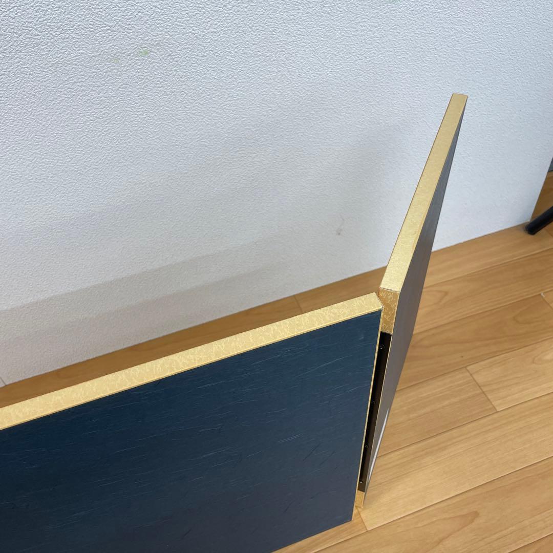 雛人形　桃の節句　桜の三つ折り屏風 雛祭り用　手書き小米桜