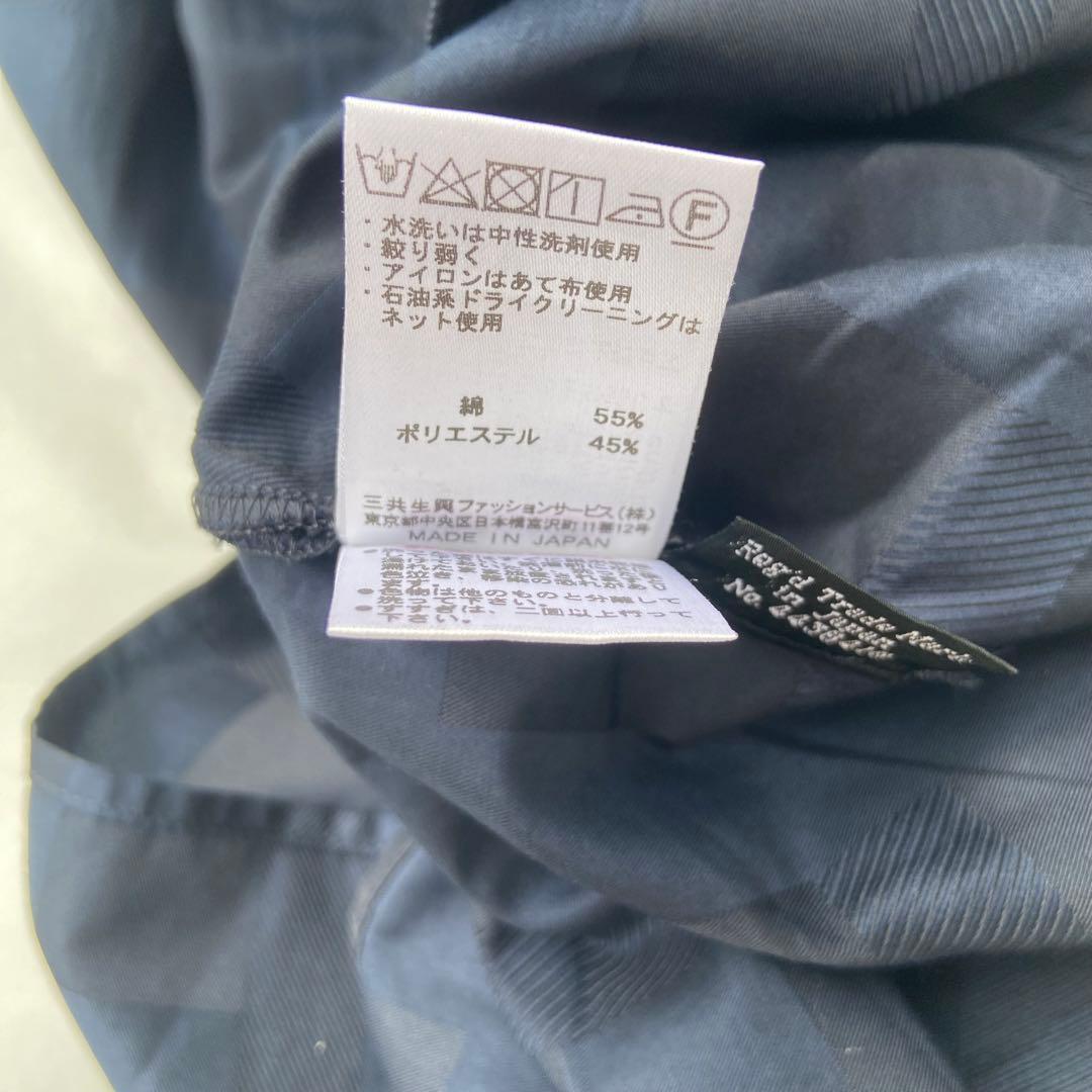 美品　DAKS ダックスシャドーチェックブラウス　現行 アナウンサー着用 42