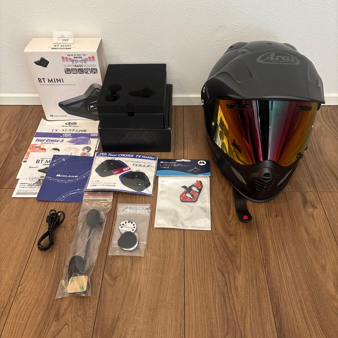 Arai ツアークロス3 ミッドランドインカム付