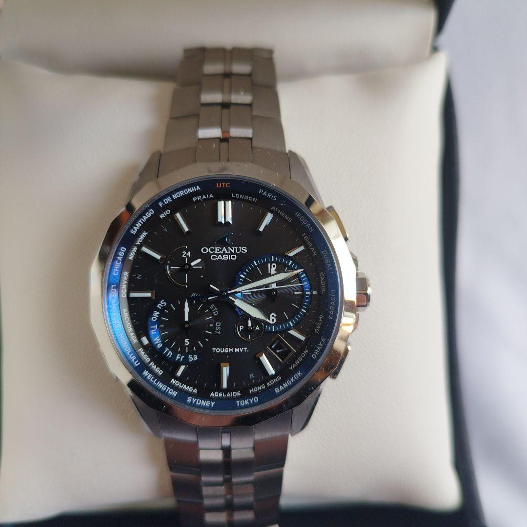 時計 CASIO OCEANUS Manta OCW-S2400