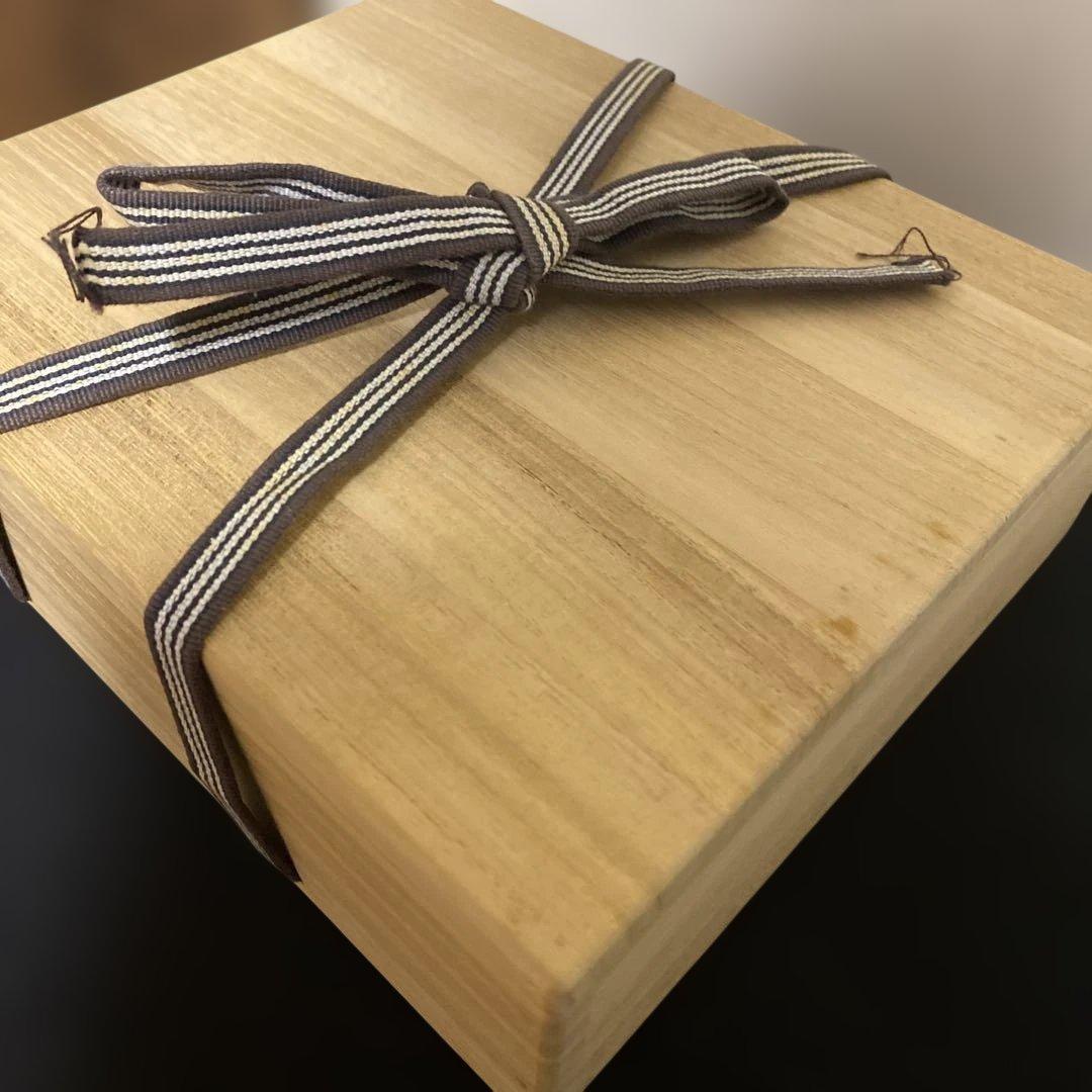 民藝　岩井窯　ガラス絵　1994年　スペインの椅子　共箱