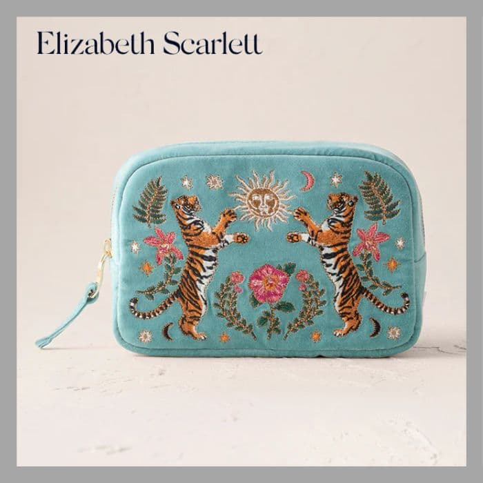 【公式売り切れ】Elizabeth Scarlett ポーチ タイガー