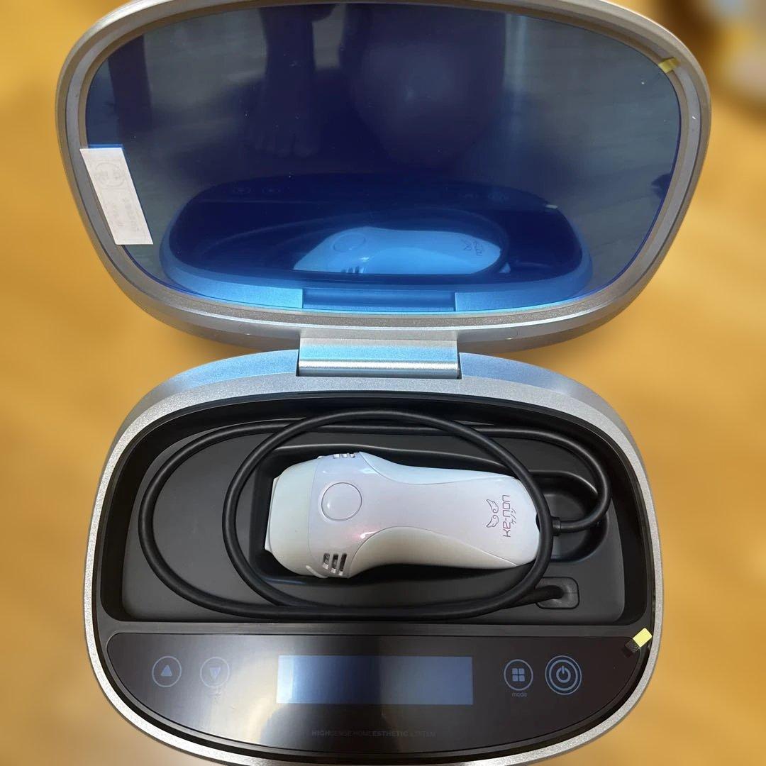 ほぼ新品未使用 ケノン脱毛器 パールホワイトNiPL-2080