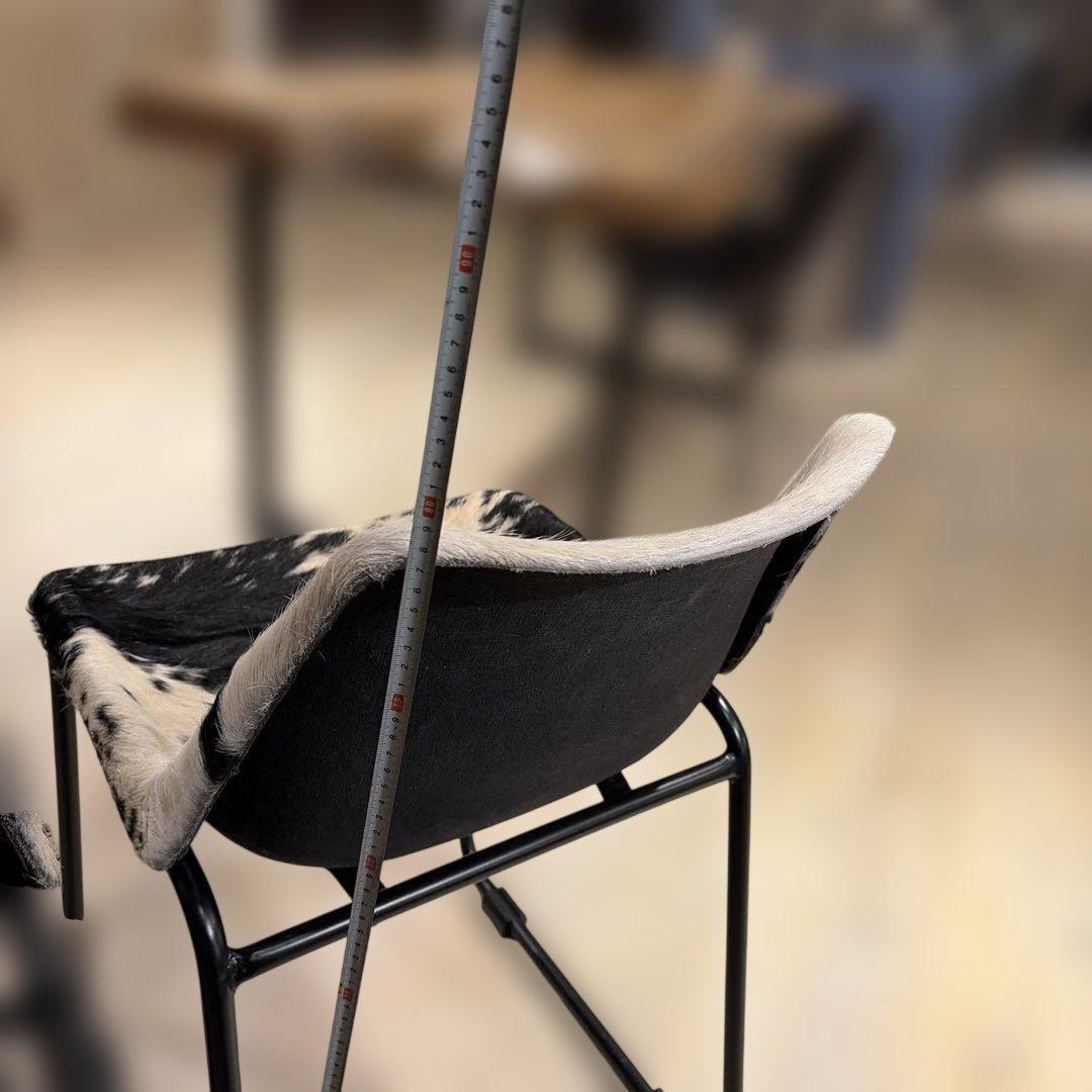 牛革ハラコの椅子2脚セット！最終値下げ