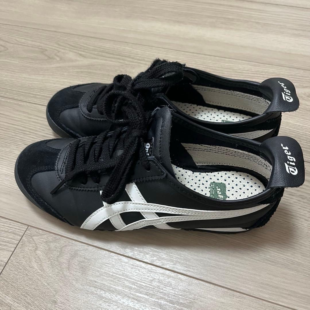 【美品】オニツカタイガー　メキシコ66 23.5