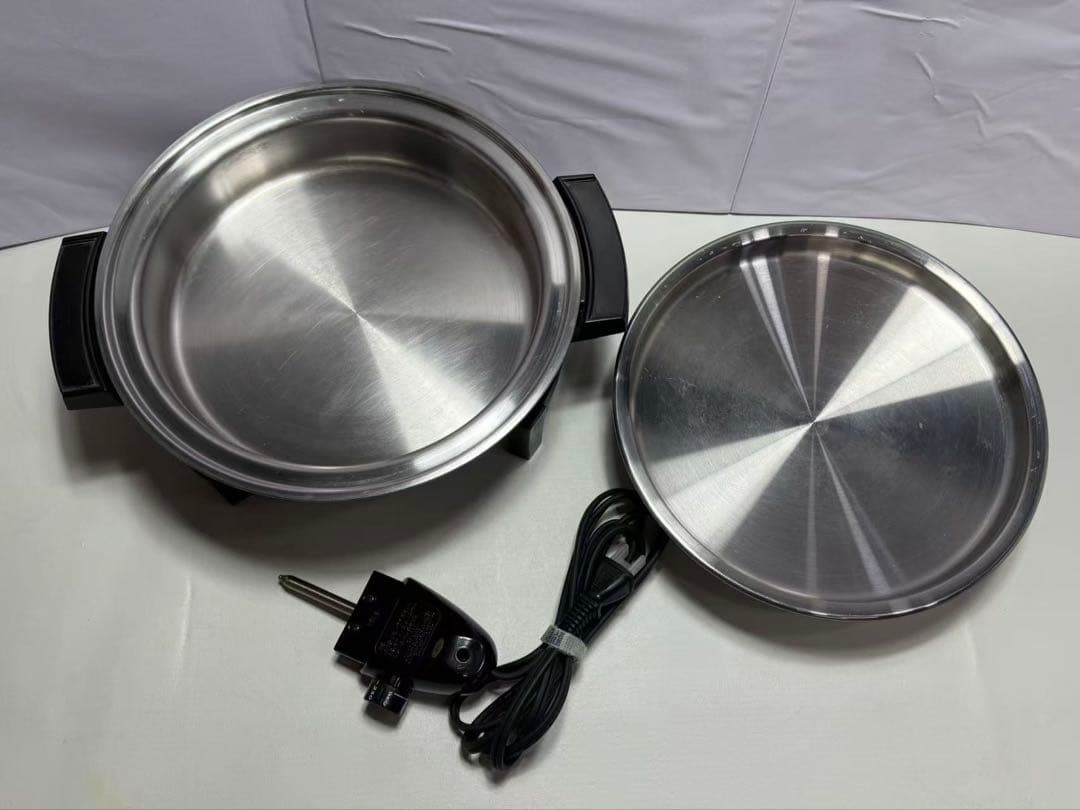 ロイヤルクイーン 電気フライパン LIQUID CORE 電気鍋　動作OK