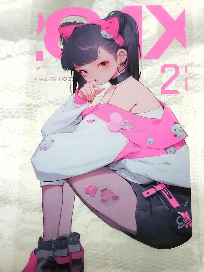 ラスト✩廃盤品✩J673＃猫の女郎(PET)切り売り海外人物女の子AIマステ