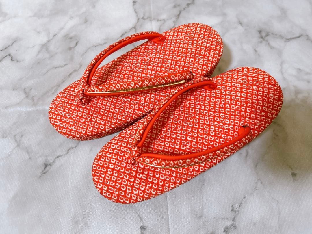 本格正絹総絞り♡七五三　3歳　女の子　セット　一式　赤系