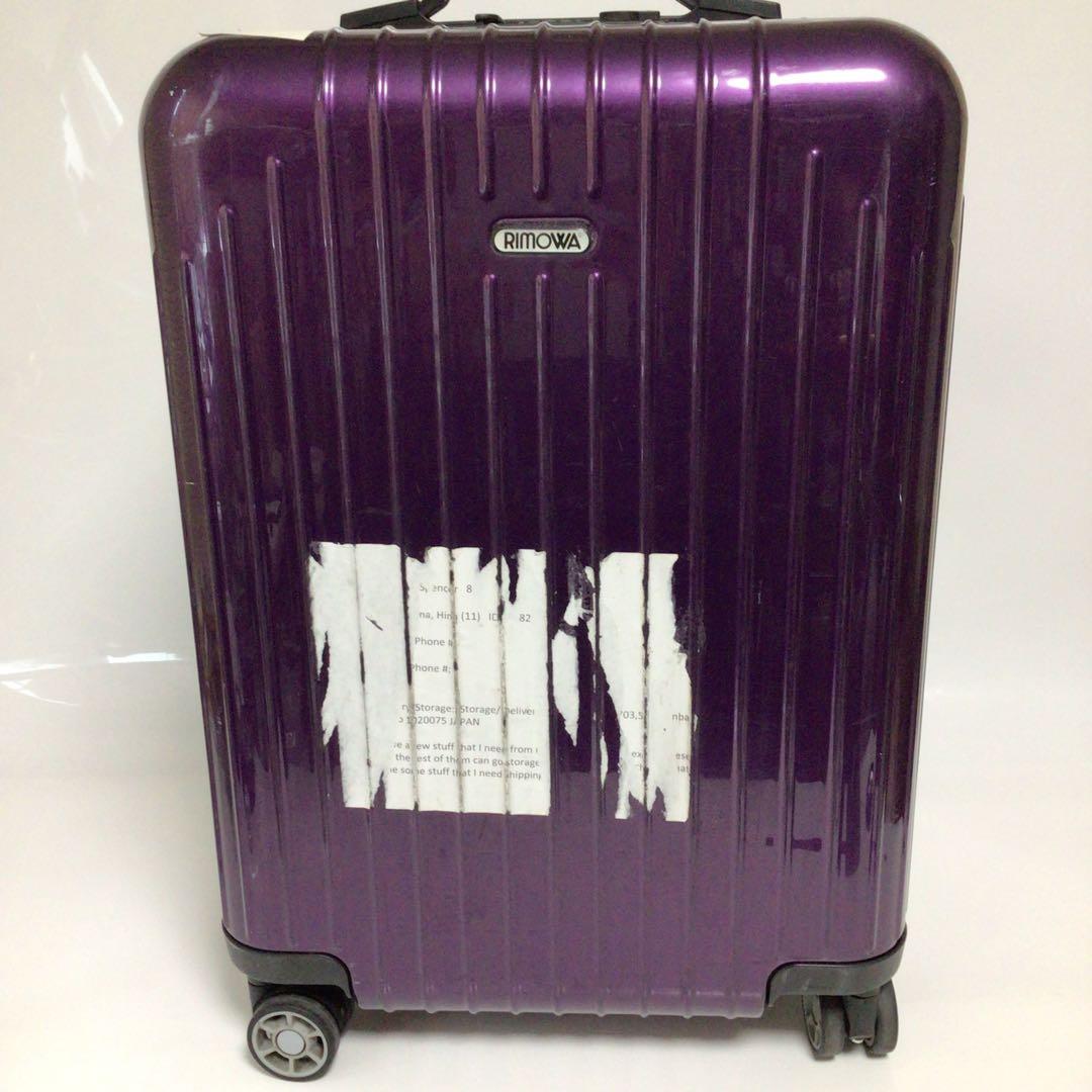 RIMOWA リモア　紫 キャリーケース 中型 メンズ　レディース　人気　高級