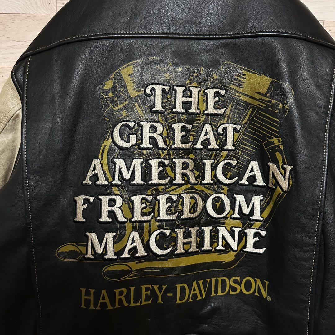 ✨HARLEY DAVIDSON ハーレー ライダース レザージャケットL✨