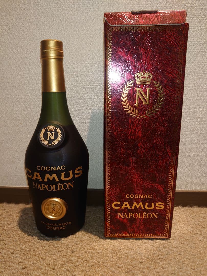 【未開栓・箱付】高級ブランデー4本セット カミュ/ミュコー/ビスキー/ジャノー