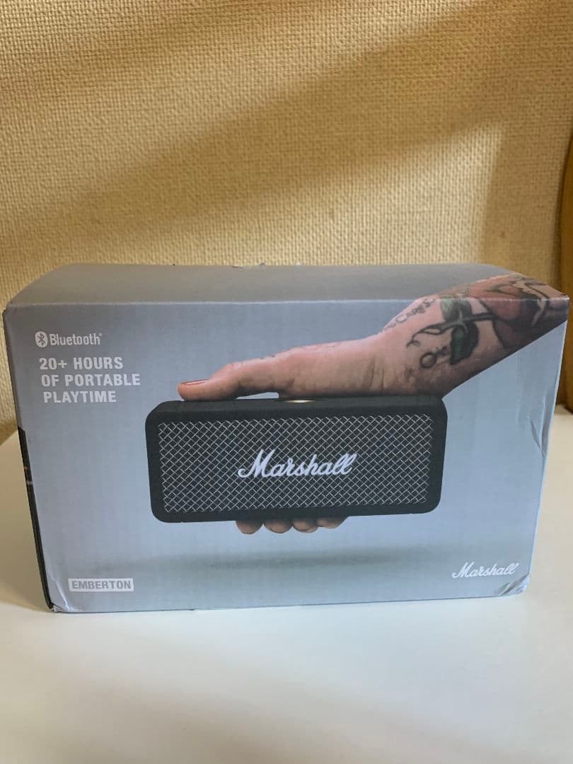 【美品】Marshall Emberton Black ブラック