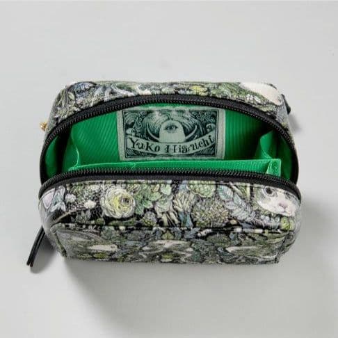 未使用 ボリス雑貨店 ヒグチユウコさん HORNS ミニポーチ 猫