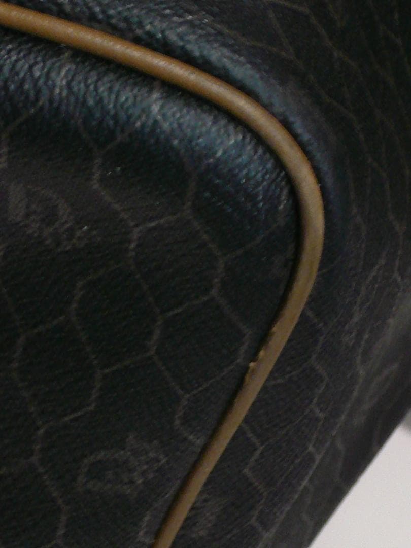 クリスチャン ディオール ハニカム柄 大きいボストンバッグ 保存袋、カギ付き