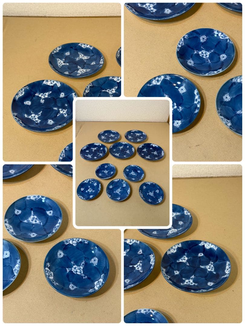 有田焼　ホームセット　花牡丹