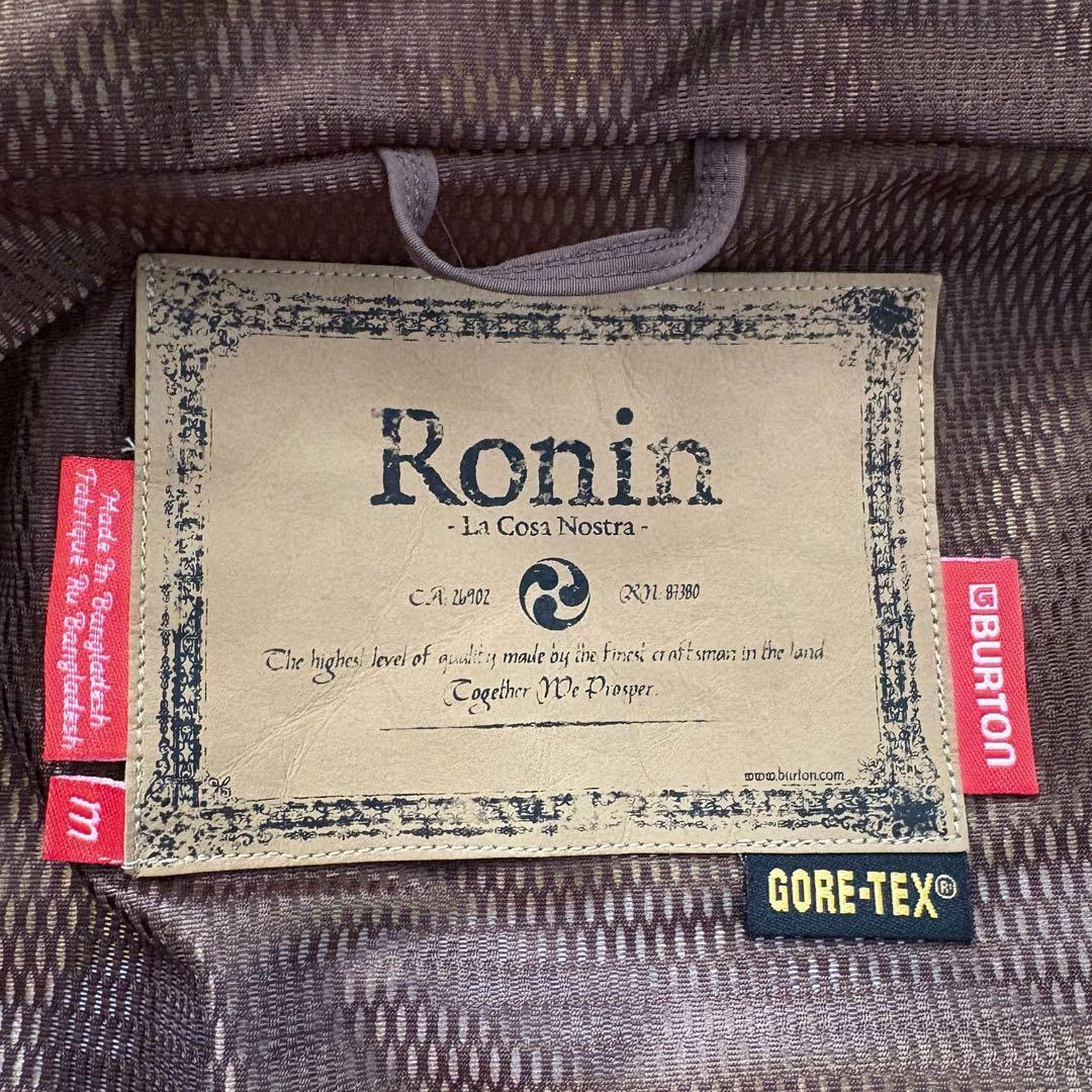 BURTON バートン GORE-TEX スノーボードウエアMサイズ Ronin