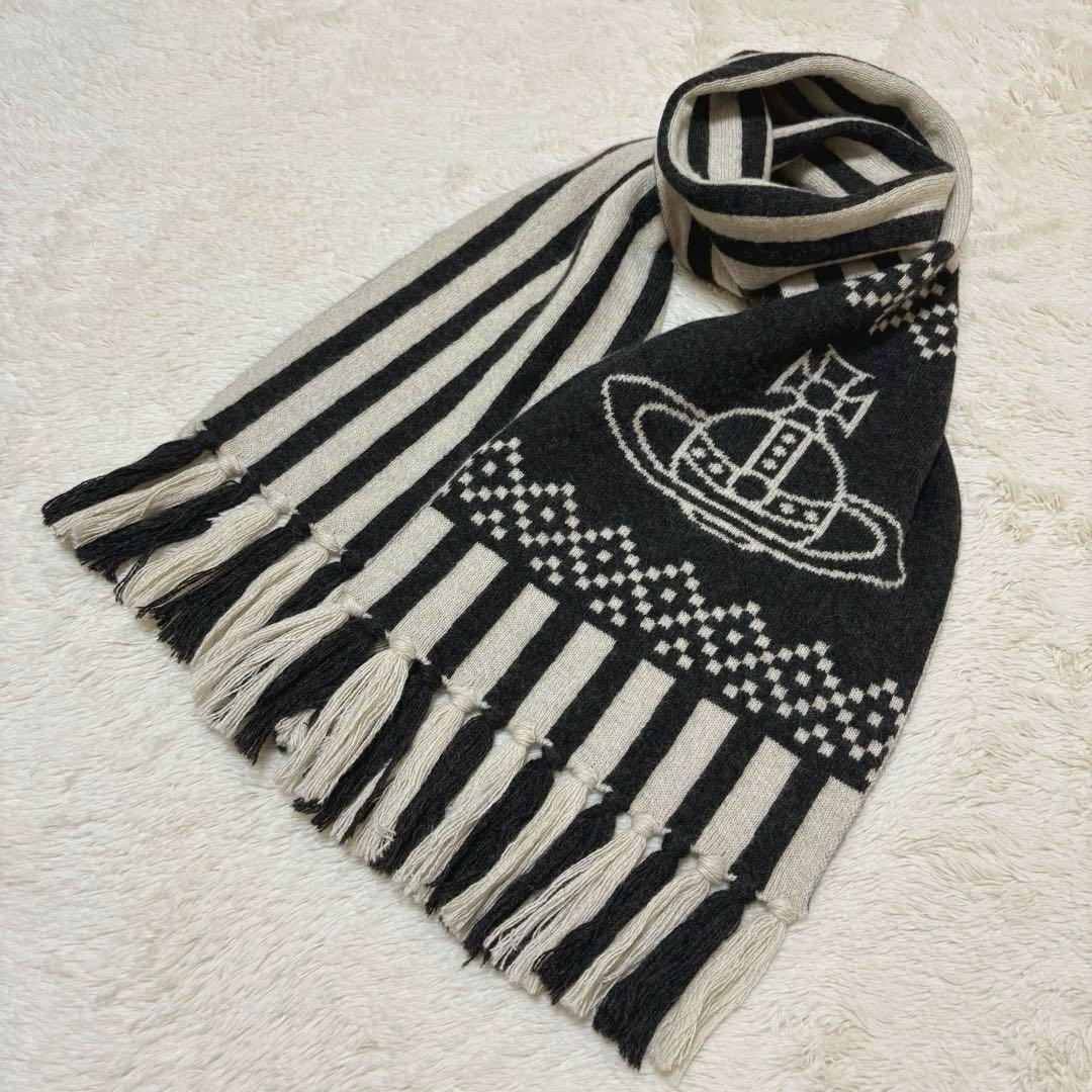Vivienne Westwood マフラー アルパカ混 ビッグオーブ