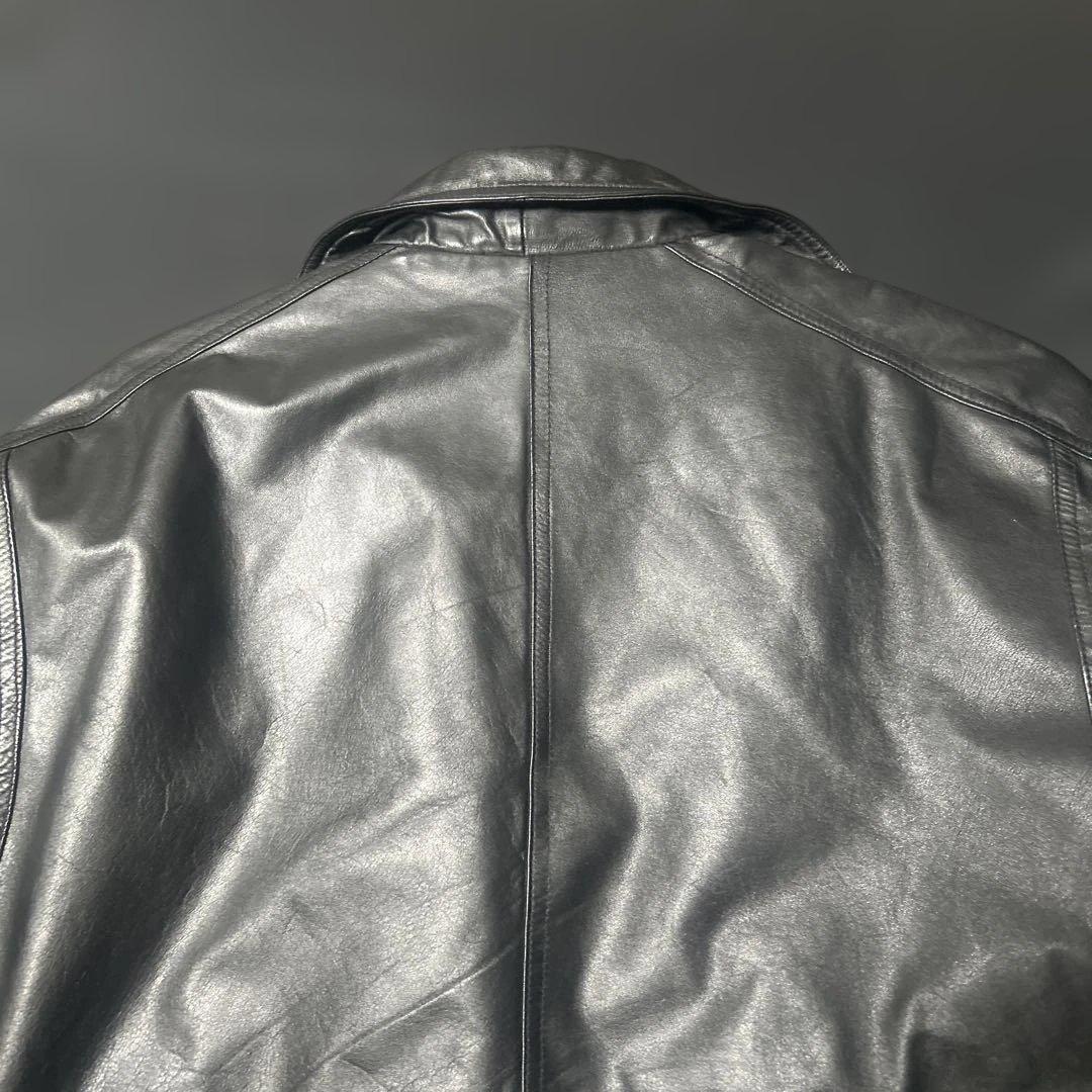 90s ビンテージレザージャケット　牛革 A-2 A2 短丈