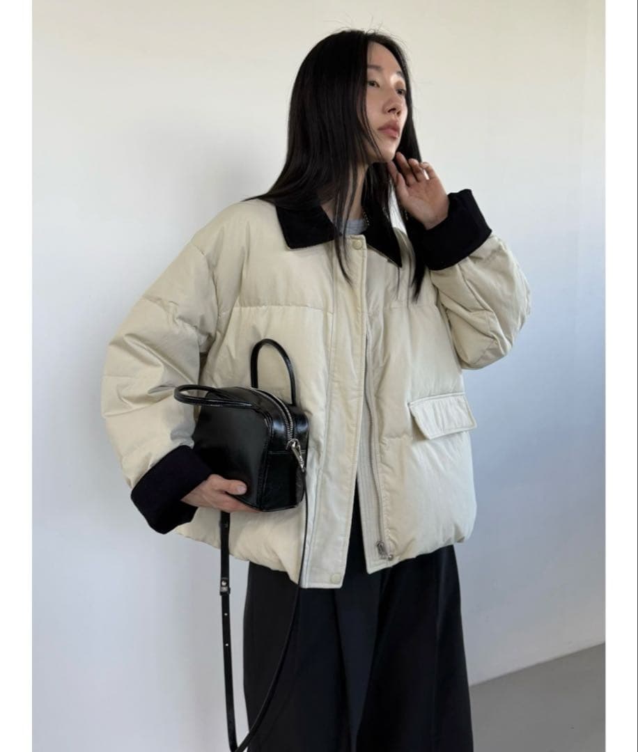 Didot.showroom ワークジャケットダウン　アイボリー