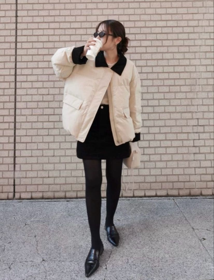 Didot.showroom ワークジャケットダウン　アイボリー