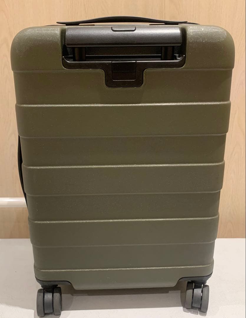 無印良品 MUJI キャリー ケース 36L 機内持込可 カーキ 軽量 4輪
