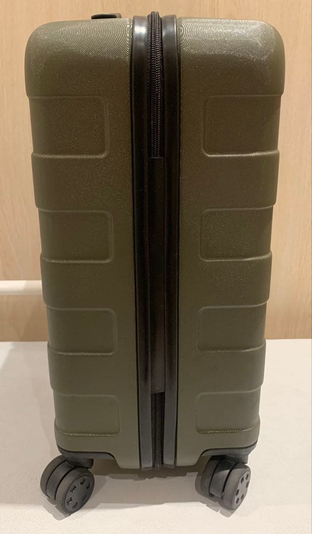 無印良品 MUJI キャリー ケース 36L 機内持込可 カーキ 軽量 4輪