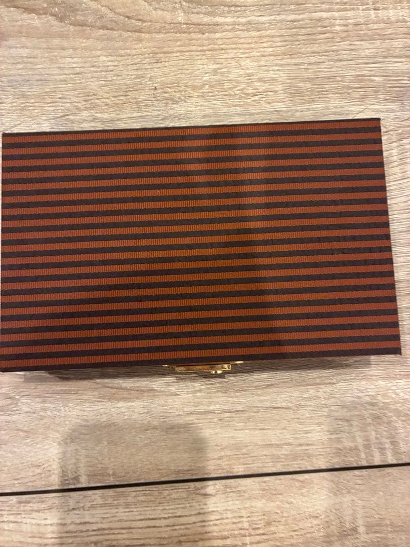 IENA【GIGI/ジジ】別注ジュエリーボックス　ストライプ